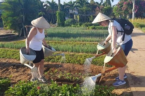 HOI EN LANDSTUR på eftermiddagen med 3 byar i Hoi An