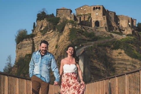 Séance photo privée avec un photographe local à Bagnoregio