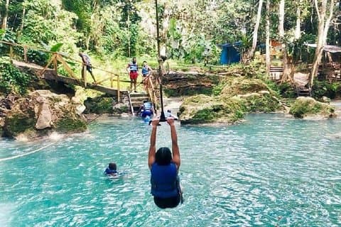 Privat tur: Blue Hole och Fern Gully Rain Forest Adventure från Negril