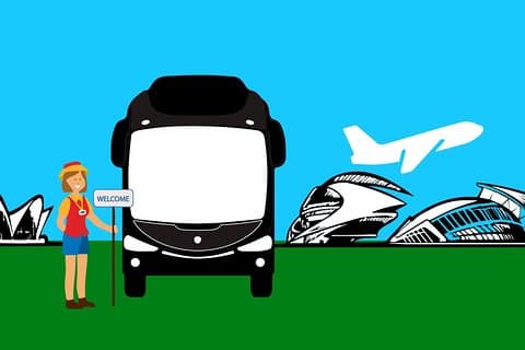 Guidad sightseeingbussöverföring - Flygplats / Valencia - från 9 till 15 personer