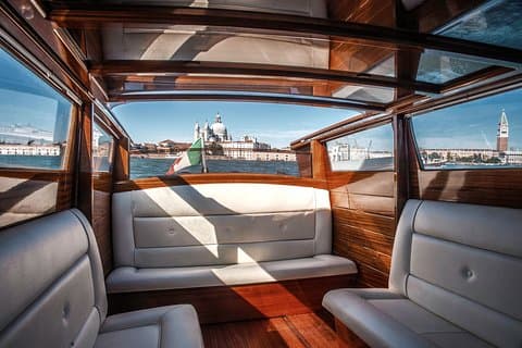 Venedig Marco Polo flygplats Privat ankomst Transfer via motorbåt