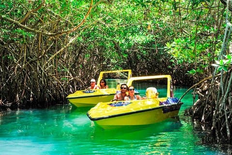 Djungeltur med snorkel i Cancun