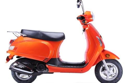 1 Horas, 2 Passageiros Retro "Lucky" 49cc