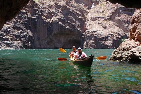 Black Canyon en Hoover Dam 2 - Dag Kajak Kamperen Avontuur