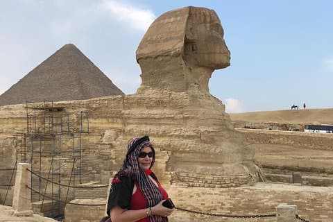 pyramides de luxe de Gizeh, sphinx + restaurant Khufu Visite d'une journée VIP