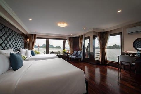 HaLong - LanHa Bay 1 natt på 2. dekk med la Pandora-cruise