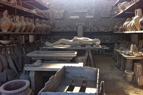 Tour guiado em Pompeia ao pôr do sol