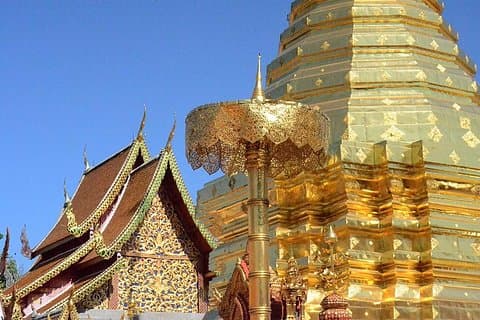 Doi Suthep le soir.
