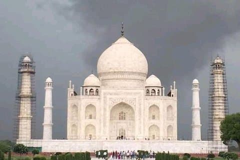 Amanecer y atardecer de día completo en Tajmahal desde Agra