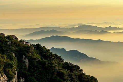 Privat dagstur til Mountain Tai fra Beijing med Bullet Train