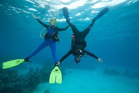 SSI Peak Performance Drijfvermogen Specialty Scuba Dive in Tenerife