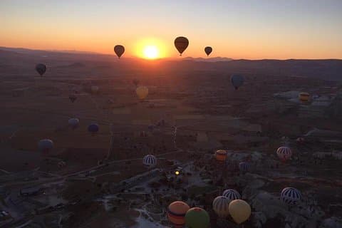 Tour in mongolfiera della Cappadocia