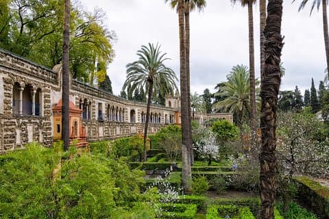 Alcazar van Sevilla Tour met skip the line-ticket