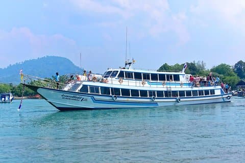 Phuket naar Koh Lanta met Ao Nang Princess Ferry via Ao Nang