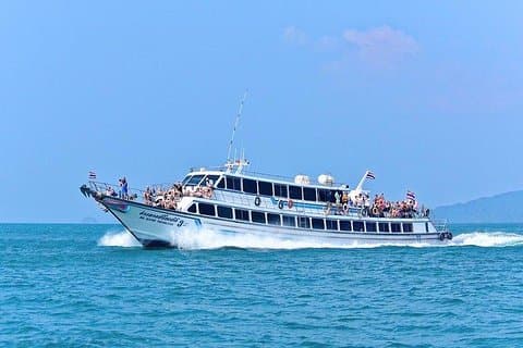 Railay Beach til Koh Phi Phi ved Ao Nang Princess Ferry