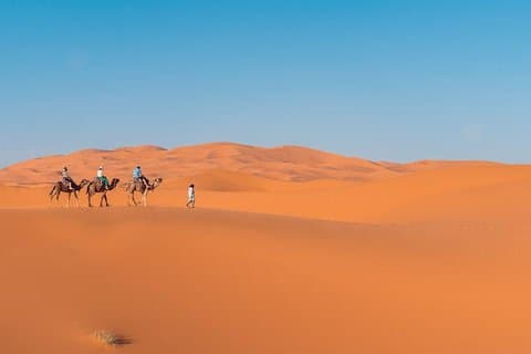 4-tägige Reise von FEZ nach MARRAKECH und 2 Nächte in MERZOUGA