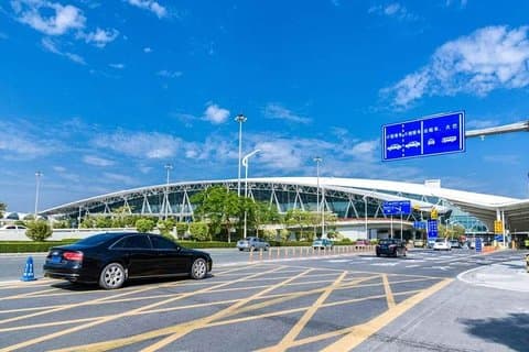 Transferência privada do centro da cidade de Guangzhou ao aeroporto internacional de Baiyun