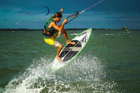 Kitesurfäventyr i Kalpitiya