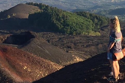 Etna solnedgangstur (afgang fra Catania)