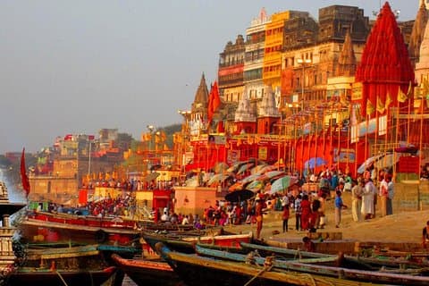 Private 11 Tage Golden Triangle Tour mit Khajuraho und Varanasi