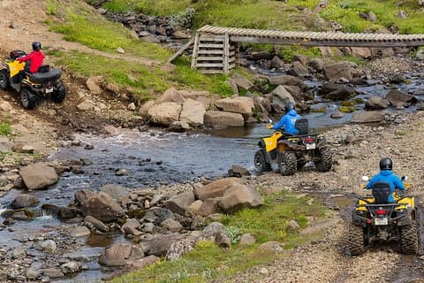 Ultimate ATV & Rafting Full-Day Adventure fra Reykjavik