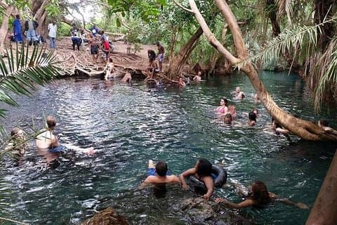 Tagesausflug zu den heißen Quellen in Kikuletwa (Chemka)