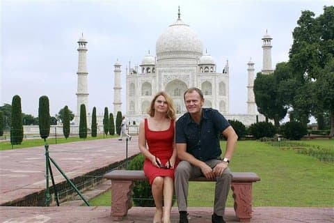 Från Goa: Taj Mahal-tur över natten med flyg och hotell