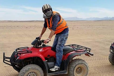 Marsa Alam ochtend quad woestijnsafari