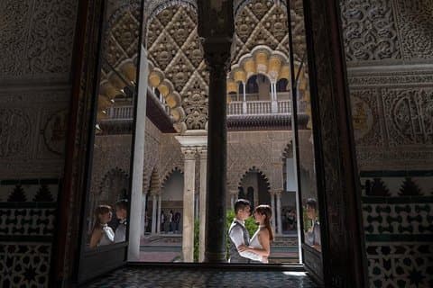 Privat bildsession med en lokal fotograf i Sevilla