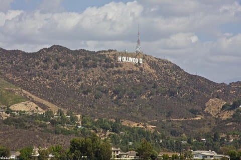 Bustour door Hollywood, Beverly Hills & Celebrity Homes in de openlucht