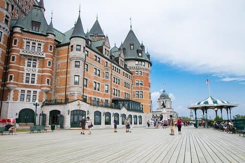 Recorrido a pie por la ciudad de Quebec
