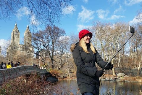 Central Park Cell Phone och Selfie Photo Tour