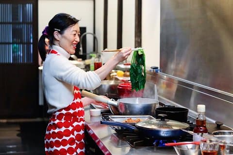 Tradisjonell Obentou matlagingskurs i et Kyoto Café med Masayo