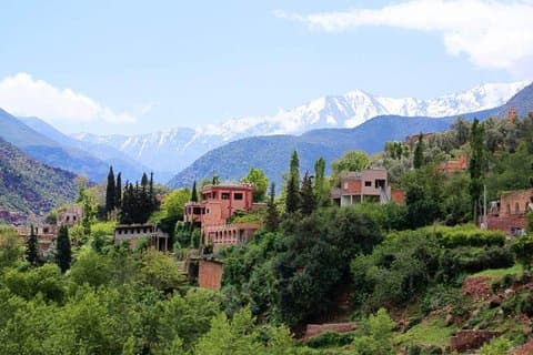 Tour de un día en grupo pequeño al valle de Ourika desde Marrakech