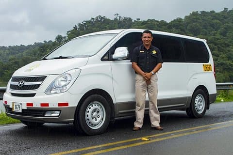 Private Transfer From Monteverde To La Fortuna From 7 to 10 passengers