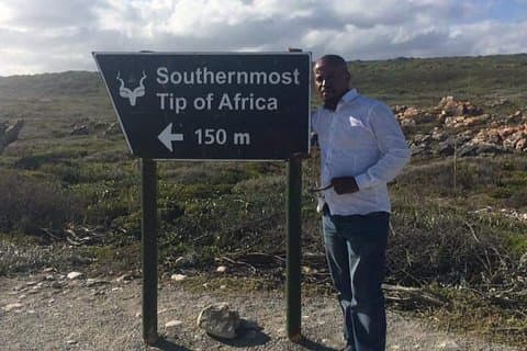 Cape Agulhas, Indian Ocean and Atlantic Ocean Meeting Point