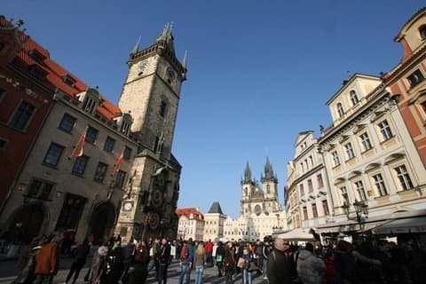 Visite de la ville de Prague