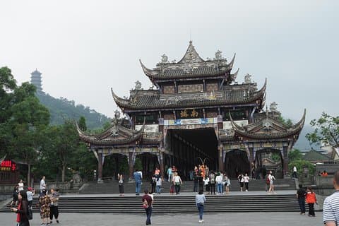 Dujiangyan Irrigatie en Mt.Qingcheng 1 dag privétour