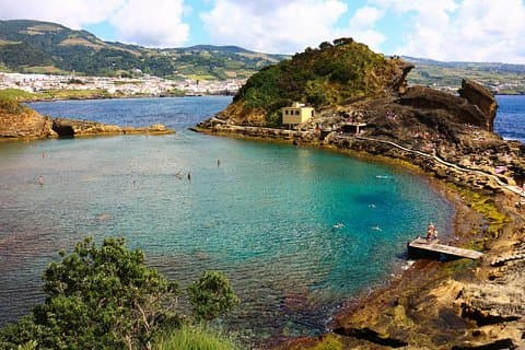 Excursão de observação de baleias + Vila Franca Islet: Dia inteiro com almoço