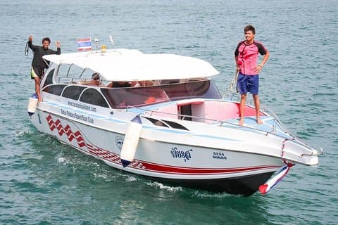 Koh Phi Phi nach Koh Kradan mit dem Speedboot Satun Pakbara