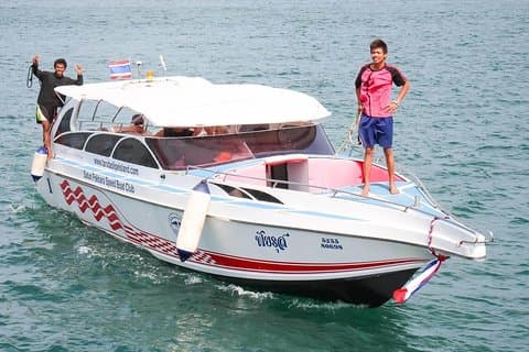 Koh Phi Phi til Phuket ved Satun Pakbara Speed Boat