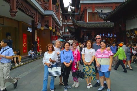 Shanghai dagstur: Yuyuan hage, Bund, Shanghai Museum ， Tidligere fransk konsesjon