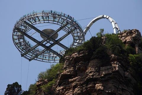 Private Shilinxia Area and UFO Glass Platform Day Tour with Lunch