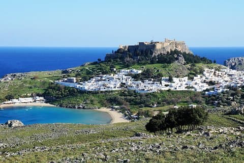 LINDOS & RHODES HIGHLIGHTS: PRIVATE HALF-DAY SHORE EXCURSION - 4p