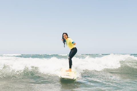 Lär dig att surfa i La Jolla