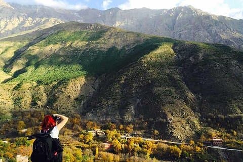 Journée dans les montagnes de l'Atlas avec balade à dos de chameau