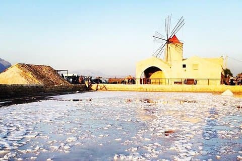 SALT TOUR-alt inkludert: saltleilighetstur: Trapani, Paceco, Nubia