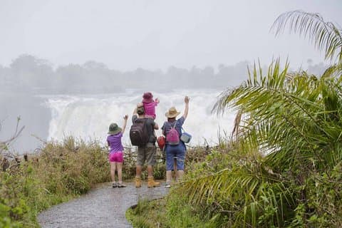 Guidet tur i Victoria Falls