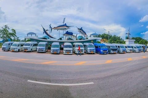 KRABI: Van particular (3-8 pessoas) Aonang, cidade de Krabi para o aeroporto