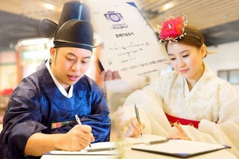 Koreaanse traditionele bruiloft_SUN